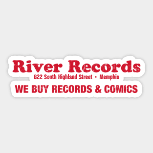 River Records Sticker